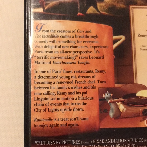 2 DVDs: The Fox & The Hound 2 Animated + Ratatouille (Disney PIXAR) - Picture 13 of 14